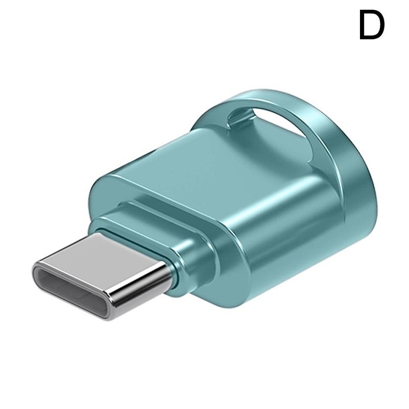 Mini TF card reader compatible with Huawei Type-C Android phones and tablets, OTG 3.0 card reader. - Image 1